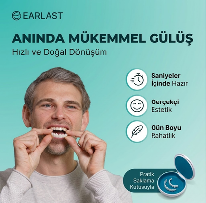 EARLAST LuxeSmile Biyouyumlu Yeni Nesil Takma Dişler