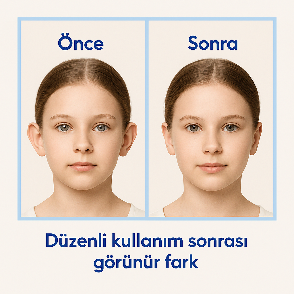 EARLAST™ Kulak Bandı (20 Adet 3-4 Ay Kullanım İçin Uygun)